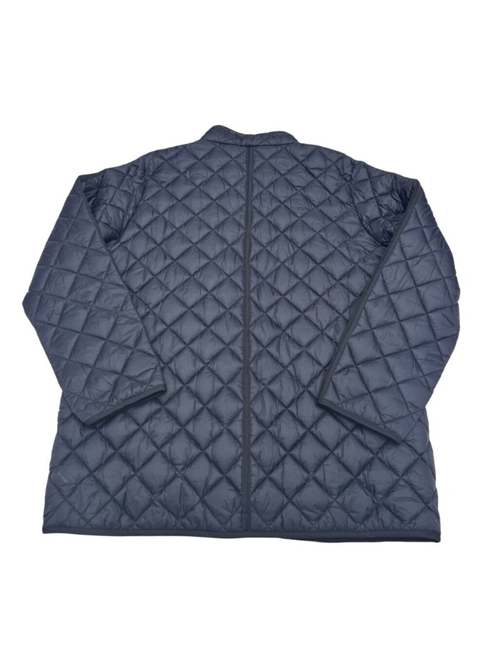 NWT Lauren Ralph Lauren Women's Black Diamond-Quilted Mockneck Jacket, Size XXL - Picture 2 of 9